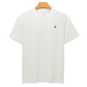 T-shirt à manches courtes à col rond antibactérien et à séchage rapide avec protection UV de couleur unie pour hommes - Product Image 5