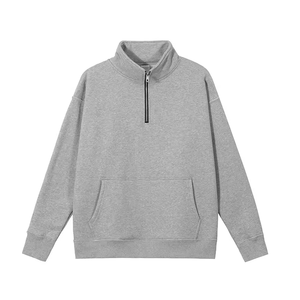 Sudadera con Capucha LuLu para Mujer, Otoño Invierno, Nueva, para Yoga, Deportes, Fitness, Media Cremallera, Informal, Larga, de Felpa, Holgada, Ropa Deportiva Activa, 100% Algodón - Product Image 6