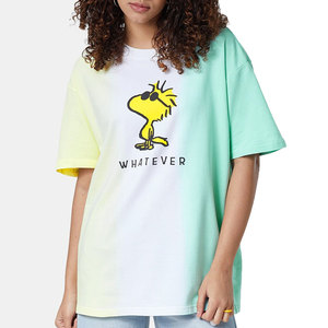 Camiseta de gran tamaño con logotipo impreso personalizado para mujer, gran oferta, camiseta de gran tamaño para mujer, camisetas de algodón y poliéster para mujer - Product Image 1