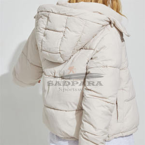 Chaquetas de mujer al por mayor de tendencia Puffer grueso acolchado cálido invierno Casual prendas de vestir exteriores de alta calidad moda abrigos a granel - Product Image 3