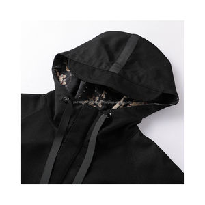 เสื้อฮู้ดดี้ผ้าโพลีเอสเตอร์/คอตตอนทอเนื้อหนา สำหรับฤดูหนาว สวมใส่สบาย ระบายอากาศได้ดี ขายส่ง ไซส์ใหญ่ ยูนิเซ็กซ์ สั่งทำได้ ปักลาย พิมพ์ลาย - Product Image 4