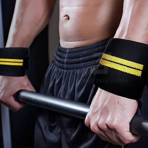 Vente flash : Bandes de maintien pour poignets de musculation personnalisées avec logo, légères et protectrices - Product Image 5