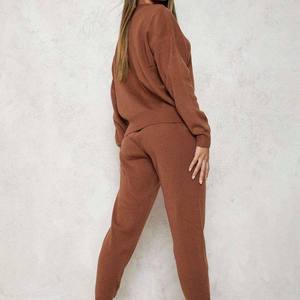 Long Sleeve Fleece Women <b>Plain</b> <b>Tracksuit</b> 2pcs Set Printed Cotton Sublimation Track Suit <b>Tracksuit</b> sublimation Premium Quality - Product Image 2