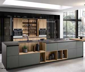 Cocina Modular Moderna de Lujo con Cajones de Almacenamiento Inteligentes, Gabinetes con Acabado Mate, Iluminación LED Cálida y Diseño Interior Premium - Product Image 2