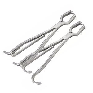 ชุดเครื่องมือผ่าตัดแบบใช้มือคุณภาพสูง พร้อมด้ามจับมีดผ่าตัดแบบใช้ซ้ำได้ สีเงิน ขนาดปรับแต่งได้ - Product Image 5