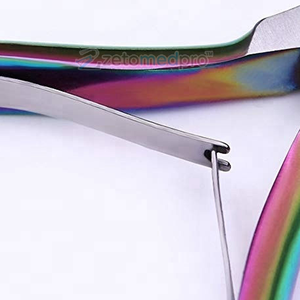 Coupe-cuticules professionnels pour le soin des ongles, pour usage domestique et en salon, ergonomiques, en acier inoxydable - Product Image 5