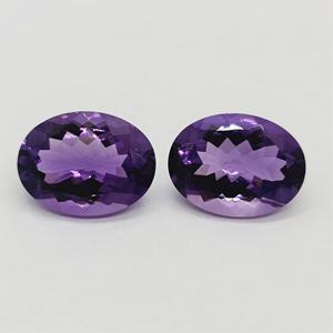 Cabochon de pierres précieuses améthyste de forme ovale toutes formes et tailles coupées sur des commandes personnalisées en prix de gros dans tous les autres types de Natura - Product Image 5