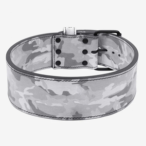 ถุงมือยกน้ำหนักหนังลายพรางสีเทาปรับได้น้ำหนักเบาทนทานเข็มขัดยกน้ำหนักออกกำลังกายออกกำลังกายในเมือง - Product Image 2