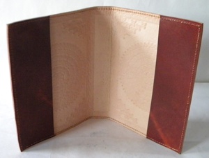 Journal en cuir de créateur en relief A5 fait à la main avec pierre Journal de bonne qualité pour la fermeture de sangle de bureau - Product Image 5