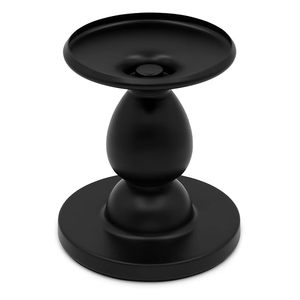 Table Accent Best Price Romantic Wedding Home <b>Black</b> Metal <b>Candlestick</b> Stand Luxury Candle Holder for Decorative Candle Mold - Product Image 1