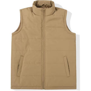 Chaleco acolchado para hombre, chaqueta acolchada sin mangas ligera, chalecos de abrigo transpirables - Product Image 1