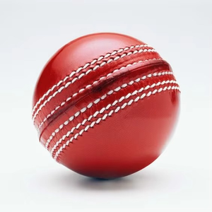 Vente en gros de balle dure de cricket professionnelle 4 pièces 156g balle dure de cricket de qualité supérieure - Product Image 1