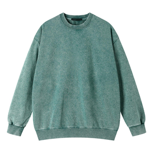 Haga su propia sudadera de lavado ácido Sudadera con capucha lavada con ácido personalizada Sudadera con capucha lavada con estampado de pantalla - Product Image 1