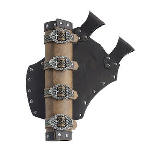 Cinturón Vikingo Medieval de Cuero Genuino Más Vendido, Estilo Guerrero Nórdico, Hecho a Mano, Resistente - Product Image 4