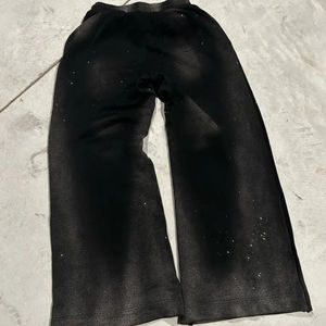 กางเกงจ็อกเกอร์ลำลองโอเวอร์ไซซ์ของผู้ชาย, กางเกงวอร์มซักกลางผ้าแคนวาสแบบผูกเชือกเป็นมิตรกับสิ่งแวดล้อมมาใหม่2025 - Product Image 4