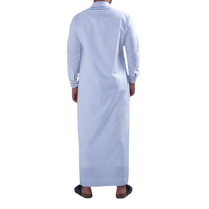 2024 dernière Collection hommes élégant grande taille traditionnel arabe Jubba Thobes vente chaude Polyester à la main respirant musulman - Product Image 5