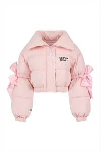 High Quality <b>Puffer</b> <b>Jacket</b> <b>Cropped</b> Fit Women’s Winter <b>Jacket</b> Custom Streetwear - Product Image 6