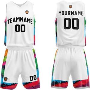 Profession uniforme de basket-ball personnalisé de haute qualité vêtements de basket-ball bas quantité minimale de commande - Product Image 4