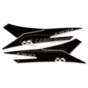 สติกเกอร์เจล2 3D สำหรับรถสกู๊ตเตอร์ J 300สำหรับ Kawasaki J300ที่วางเท้าเข้ากันได้กับรถมอเตอร์ไซค์ - Product Image 1
