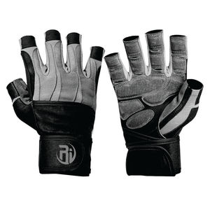 Gants de fitness personnalisés en gros pour l'haltérophilie Gants d'entraînement de gymnastique en polyester avec logo personnalisé - Product Image 5