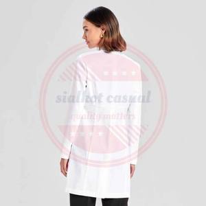 Uniforme médico de Hospital, bata de laboratorio médico de manga completa para médicos, abrigos con logotipo personalizado de alta calidad - Product Image 6