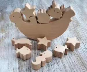 Figurines d'animaux en bois écologiques de haute qualité-magnifiques, fabriquées à la main et inspirées de la nature VIET FARGIMEX - Product Image 2