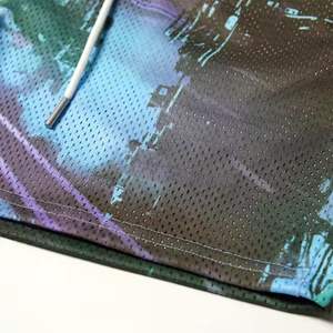 Rafel Mart Industries Short en maille pour jeunes hommes avec impression personnalisée - Product Image 4