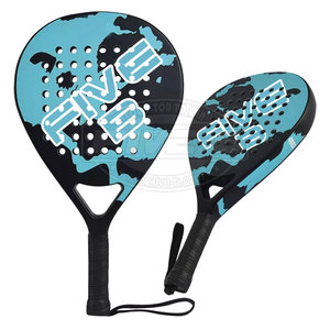 Raqueta de Pádel Personalizada de Primera Calidad, Ligera, Ecológica, Duradera, para Entretenimiento y Entrenamiento, Hecha en Pakistán - Product Image 4