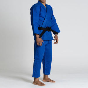 Uniforme de Judo Personalizable de Algodón Reforzado para Entrenamiento en Dojo, Tejido Doble de 340g, Judogi Transpirable con Costuras Resistentes - Product Image 4