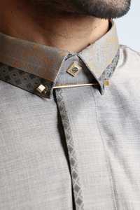 Vêtements musulmans, style arabe, thobe jubba pour hommes, vente en ligne, nouveau design, dernière mode, jubba thobe pour hommes - Product Image 3