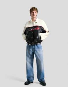 Chaqueta de Lona y Cuero para Hombre, Resistente al Viento, de Alta Calidad, con Logotipo Personalizado, Duradera, de Secado Rápido, Transpirable, con Efecto Impreso en la Parte Delantera, al Mejor Precio - Product Image 2