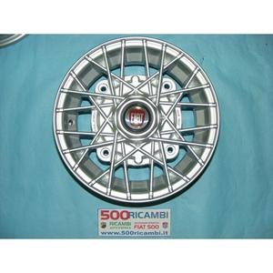 FIAT 500 EPOCA (126 1ª SERIE) 4 Ruedas en Ray Silver 4.5 X 12 a Raggi con 4x190 Attac - Product Image 1