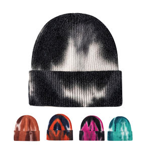 Gorro de Punto Cálido de Alta Calidad, Gorro de Punto con Estampado Tie Dye para Hombre y Mujer - Product Image 6