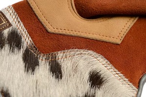 Gants en cuir nubuck de fauconnerie de conception unique avec l'accessoire professionnel de manipulateur d'oiseau de gant d'aigle de fourrure dans le prix de gros - Product Image 6