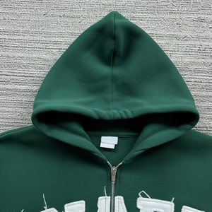 Chándales con Logotipo Personalizado, Bordado Desgastado, 100% Algodón, Patrón Sólido, Pantalones Deportivos, Chándal Bordado - Product Image 4