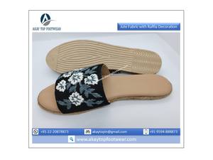 Sandales espadrilles de mode au Design Unique avec Eva et Napa de 6 mm en cuir de chèvre et chaussette disponible au prix du marché authentique 2022 - Product Image 5