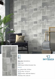 Export Quality 600 X 1200 Non Slip Porcelain Tile Ceramic Grey Color Full Body Ceramic Tiles for Walls and Floor Tiles - Product Image 2