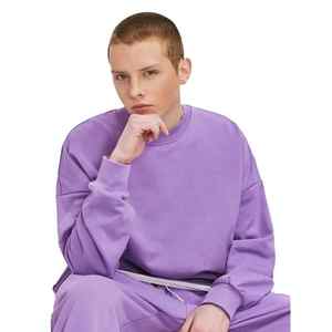 New High Quality Custom 2025 Wholesale Top Quality <b>plain</b> Heavyweight 420Gsm the Cotton <b>Plain</b> Sweatshirt Oversized Men's <b>Hoodies</b> - Product Image 2