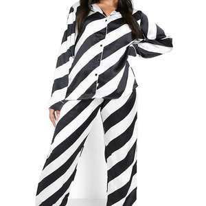 Vestido de dormir personalizado de alta calidad para mujer, pijama, traje de noche, patrón sólido, transpirable, informal, para otoño, verano, primavera, hecho - Product Image 1