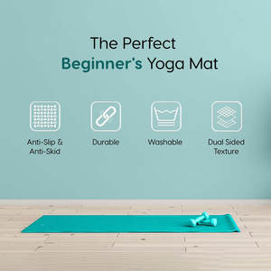 Fabricar esterilla de Yoga con logotipo personalizado para mujer, esterilla de Yoga plegable antideslizante duradera de doble Color para Fitness - Product Image 2