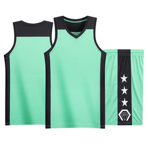2025 ensemble d'uniformes de basket-ball pour hommes personnalisables maille réversible Logo personnalisé vêtements de sport pour adultes avec personnalisable - Product Image 5
