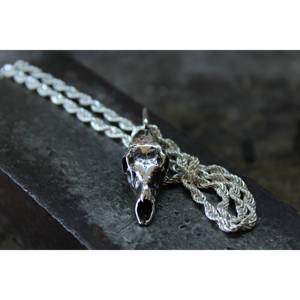 Colgante de Calavera de Caballo en Plata de Ley 925, Joyería Ecuestre, Regalo - Product Image 2