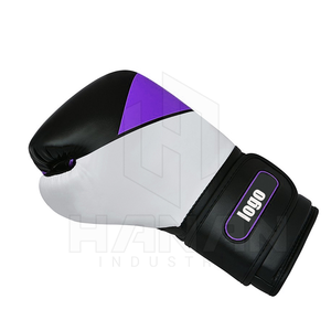 Guantes de boxeo OEM para hombre: Equipo de Boxeo Profesional con correa de gancho y bucle ajustable, con soporte para muñeca y acolchado - Product Image 5