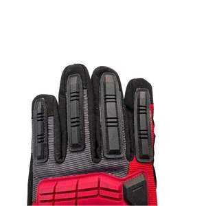 Guantes de alto rendimiento de calidad superior con guantes de trabajo de Cuero 100% resistentes a impactos a precios de fábrica para la construcción - Product Image 6