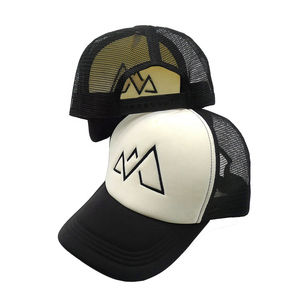 Chapeau de camionneur éponge 5 panneaux de qualité fine broderie personnalisée casquette de Baseball unisexe réglable maille dos Hip Hop Performance décontractée - Product Image 1