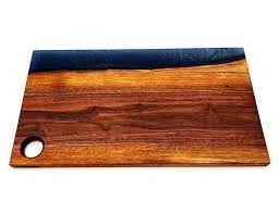 Planche à découper en résine de qualité supérieure avec design de rivière pour la maison Planche à découper en bois et en résine de bonne qualité Export par Aaliyan impex - Product Image 3