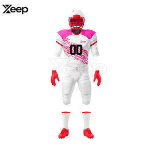 Uniforme de Fútbol Americano de Poliéster Transpirable de Alta Calidad, Corte Regular, Personalizable, Ropa Deportiva Hecha en Fábrica - Product Image 2