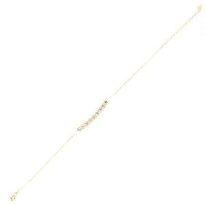 925 Sterling <b>Silver</b> 9-Row Waterway <b>Bracelet</b> with Zircon Stone Crystal <b>Bracelets</b> & <b>Bangles</b> - Product Image 3