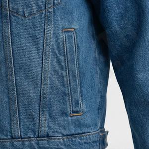 Veste en jean imperméable pour femmes, dernier design, couleur unie, veste en jean élégante, vêtements d'extérieur décontractés, streetwear, couleur personnalisée - Product Image 5