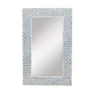 Cadre de miroir d'incrustation d'os de conception moderne avec la décoration de mur dans la maison hôtel ou restaurant par l'artisanat de croissant - Product Image 3